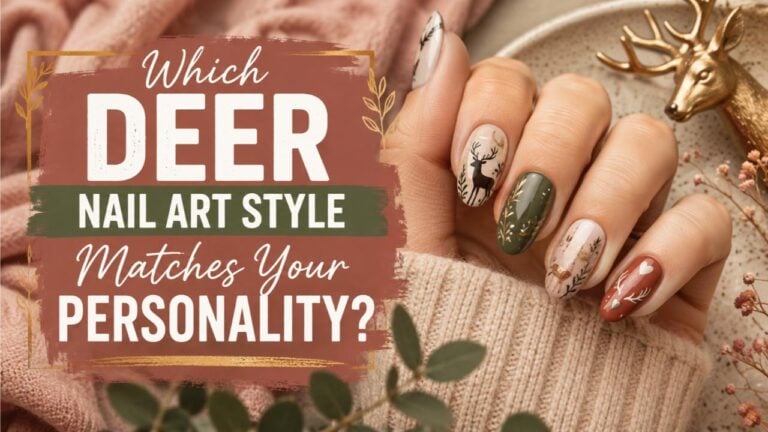 Which Deer Nail Art Style Matches Your Personality?