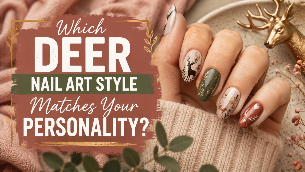 Which Deer Nail Art Style Matches Your Personality?