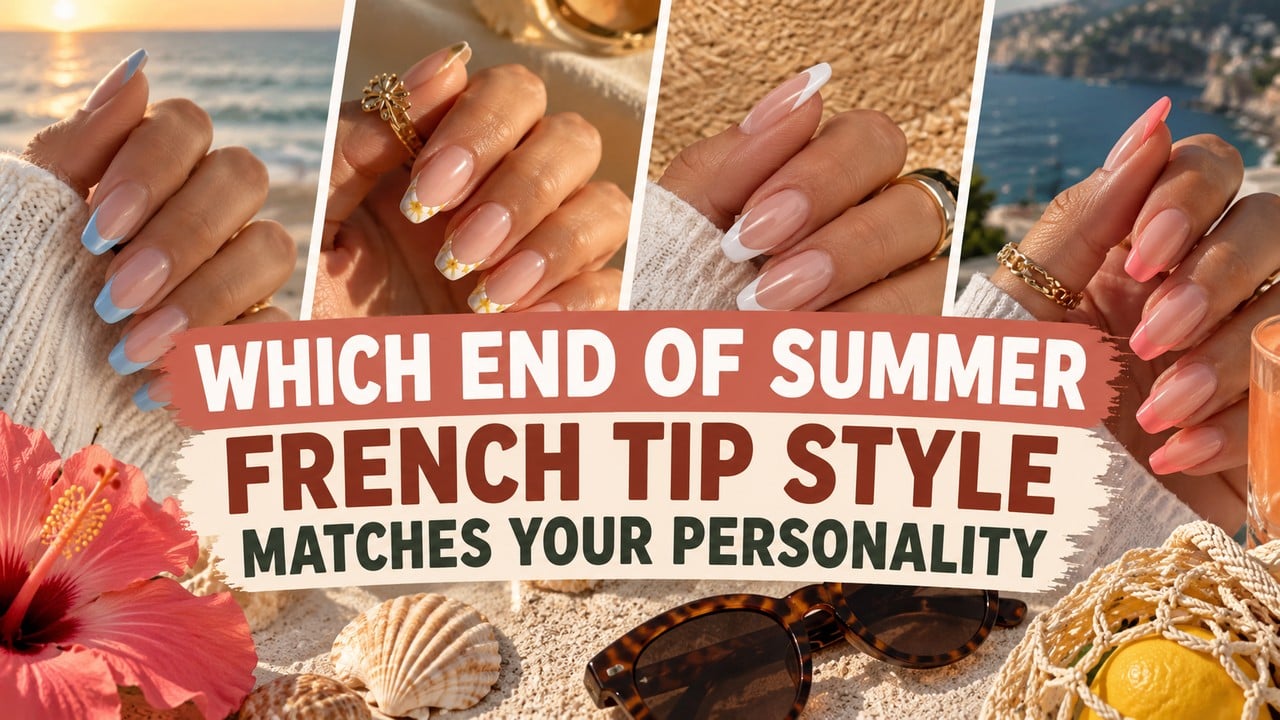 Which End Of Summer French Tip Style Matches Your Personality