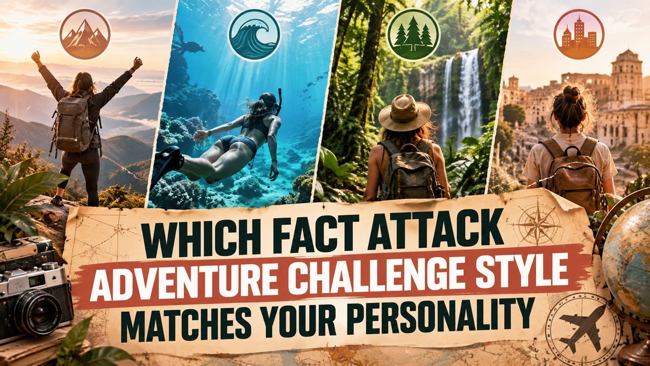 Which Fact Attack Adventure Challenge Style Matches Your Personality