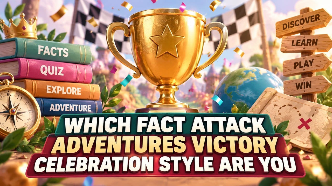 Which Fact Attack Adventures Victory Celebration Style Are You