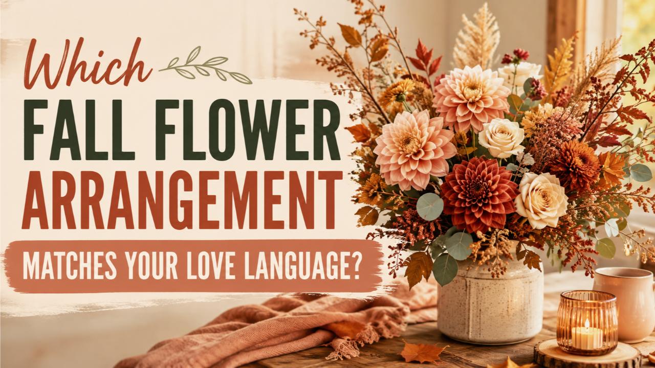 Which Fall Flower Arrangement Matches Your Love Language?