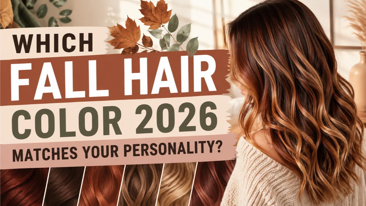 Which Fall Hair Color 2026 Matches Your Personality?