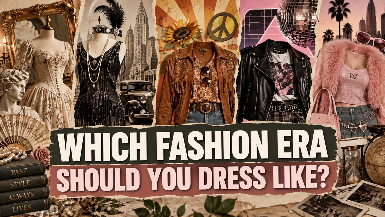Which Fashion Era Should You Dress Like?