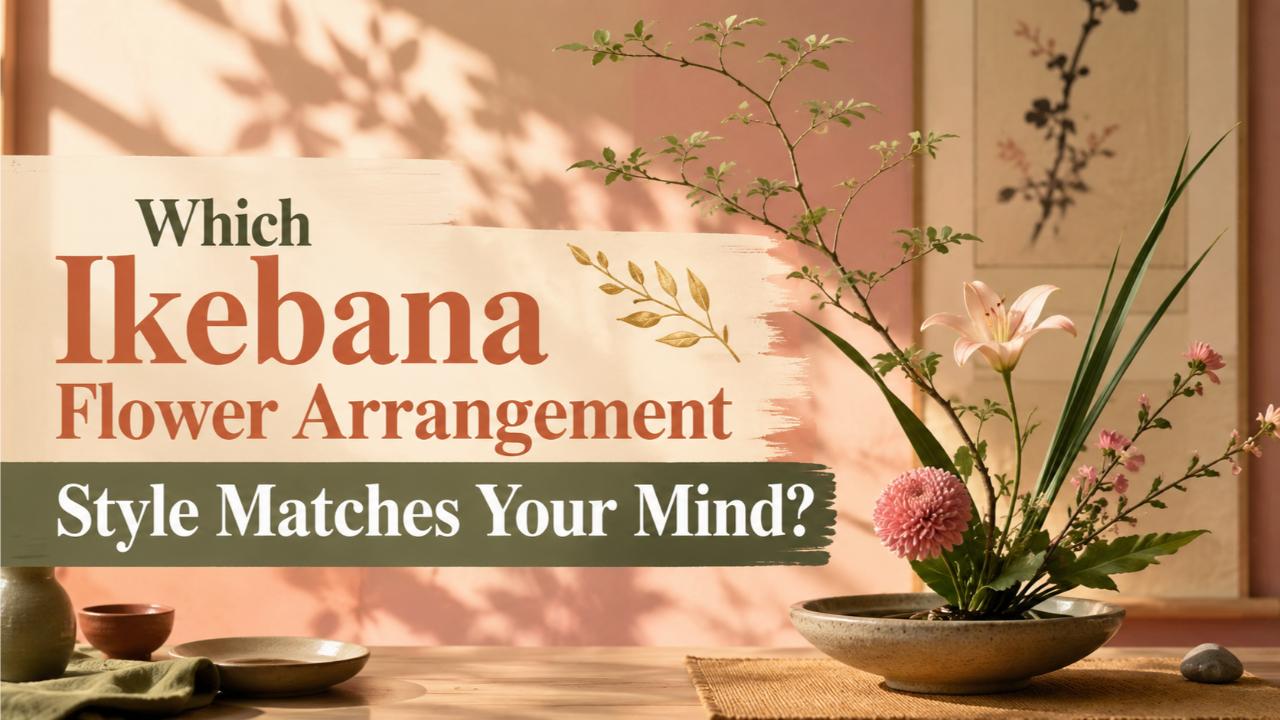 Which Ikebana Flower Arrangement Style Matches Your Mind?