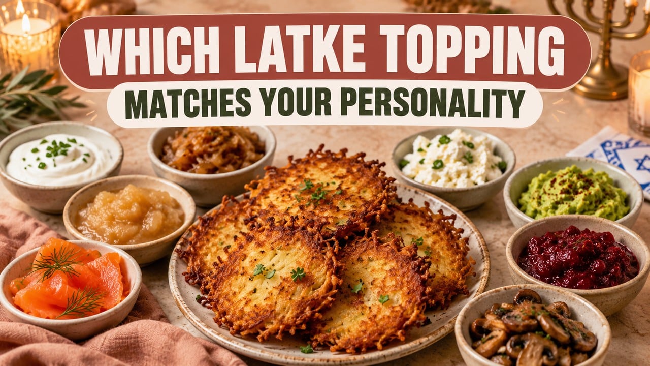 Which Latke Topping Matches Your Personality