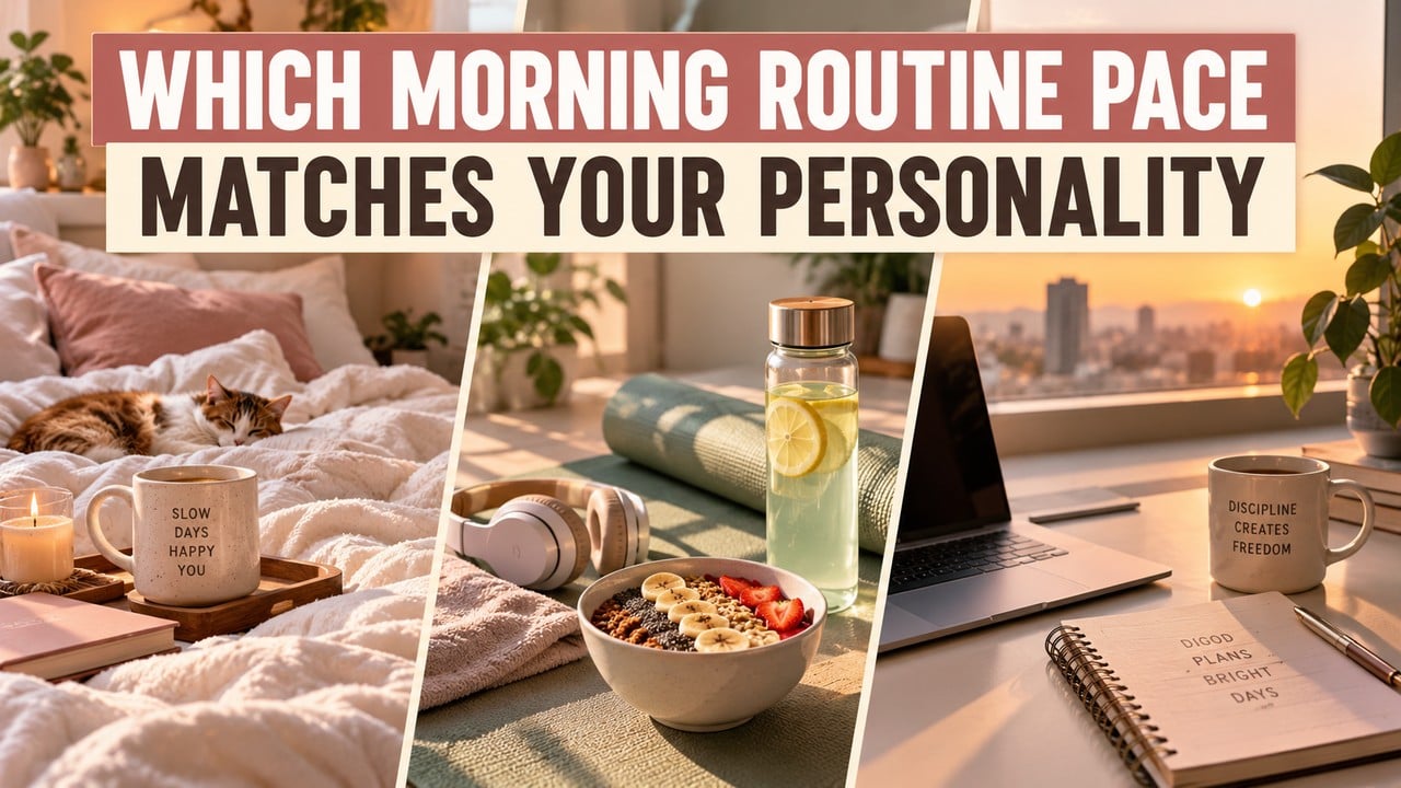 Which Morning Routine Pace Matches Your Personality
