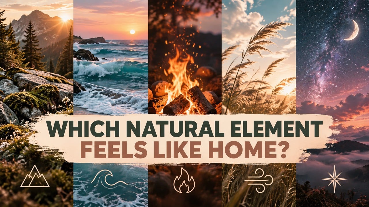 Which Natural Element Feels Like Home?