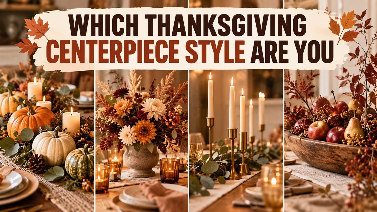 Which Thanksgiving Centerpiece Style Are You