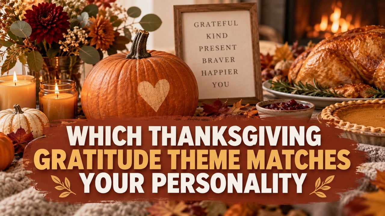 Which Thanksgiving Gratitude Theme Matches Your Personality