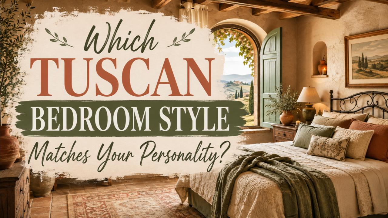 Which Tuscan Bedroom Style Matches Your Personality?