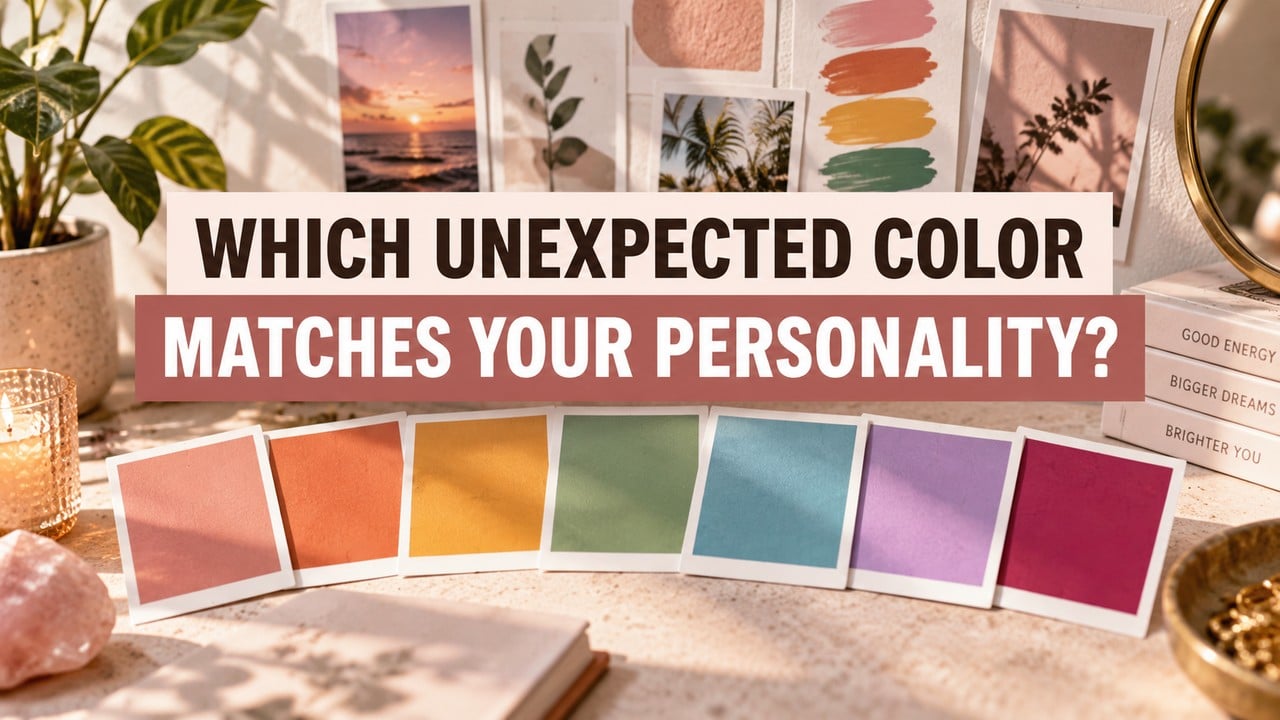 Which Unexpected Color Matches Your Personality?