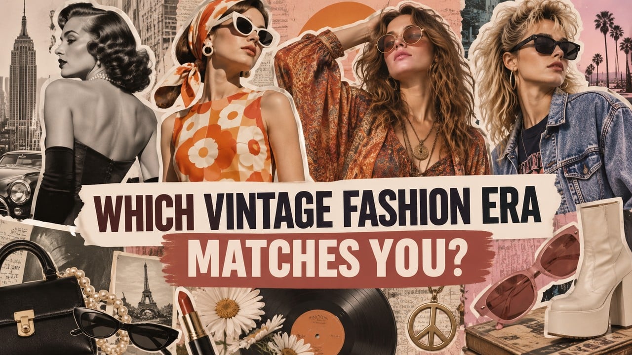 Which Vintage Fashion Era Matches You?