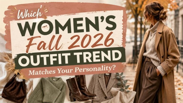 Which Women's Fall 2026 Outfit Trend Matches Your Personality?
