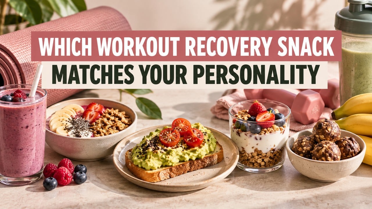 Which Workout Recovery Snack Matches Your Personality