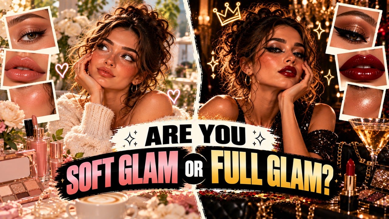 Are You Soft Glam or Full Glam?