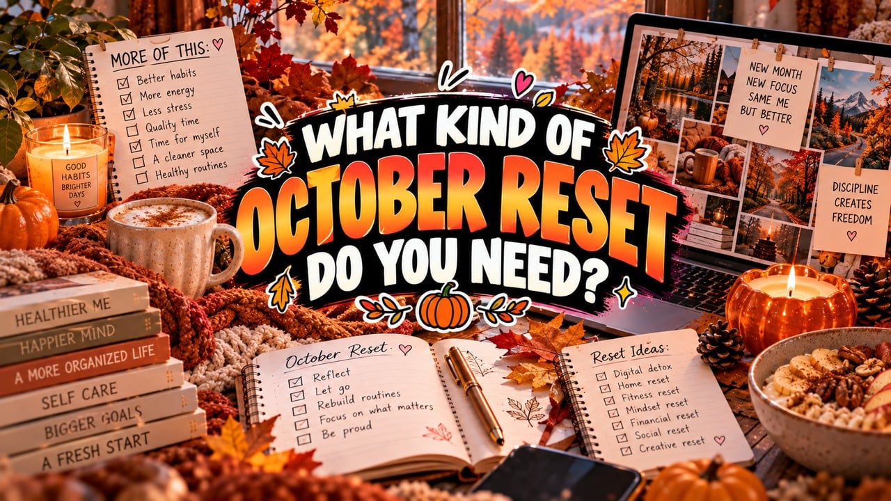 What Kind of October Reset Do You Need?