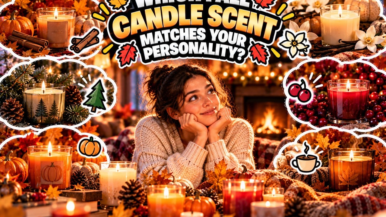 Which Fall Candle Scent Matches Your Personality?