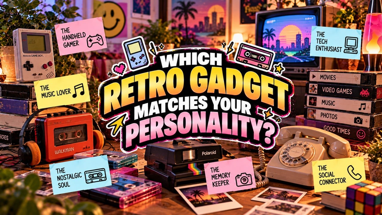Which Retro Gadget Matches Your Personality?