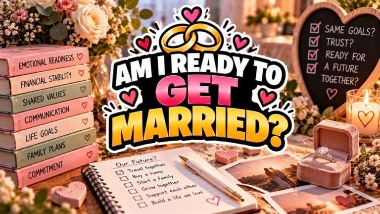 Am I Ready To Get Married?