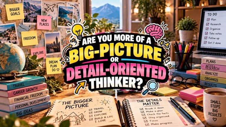 Are You More of a Big-Picture or Detail-Oriented Thinker?
