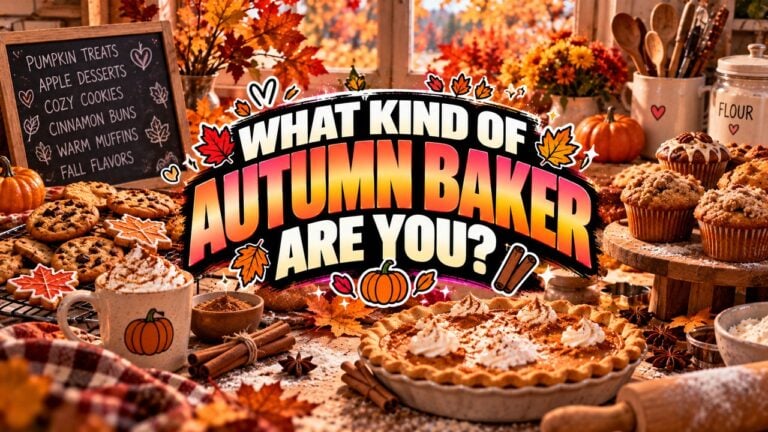 What Kind of Autumn Baker Are You?