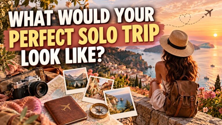What Would Your Perfect Solo Trip Look Like?