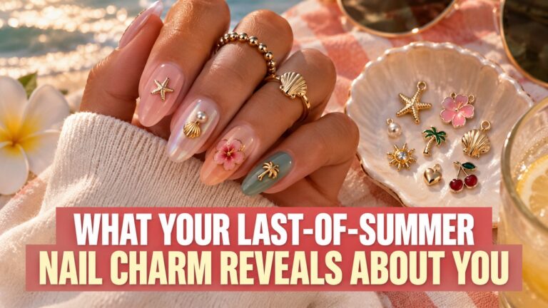 What Your Last-Of-Summer Nail Charm Reveals About You