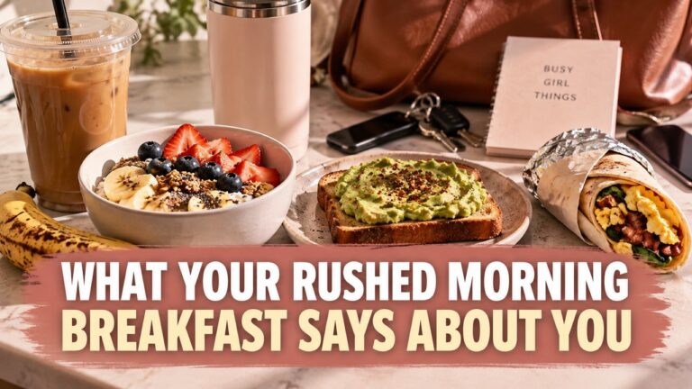 What Your Rushed Morning Breakfast Says About You