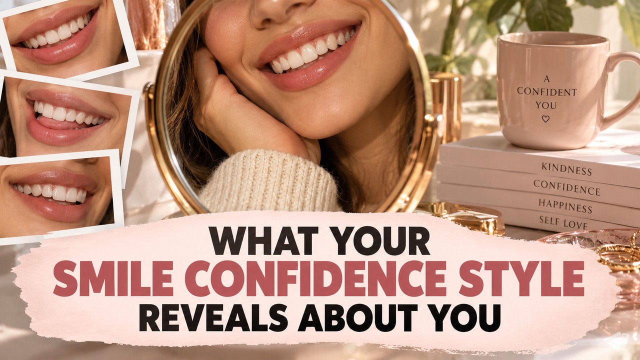 What Your Smile Confidence Style Reveals About You