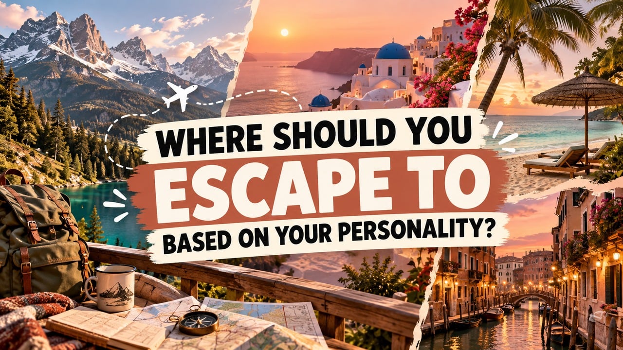 Where Should You Escape To Based on Your Personality?