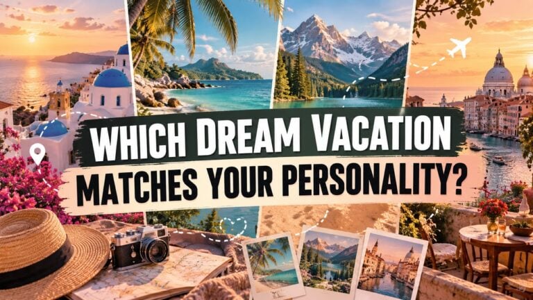 Which Dream Vacation Matches Your Personality?