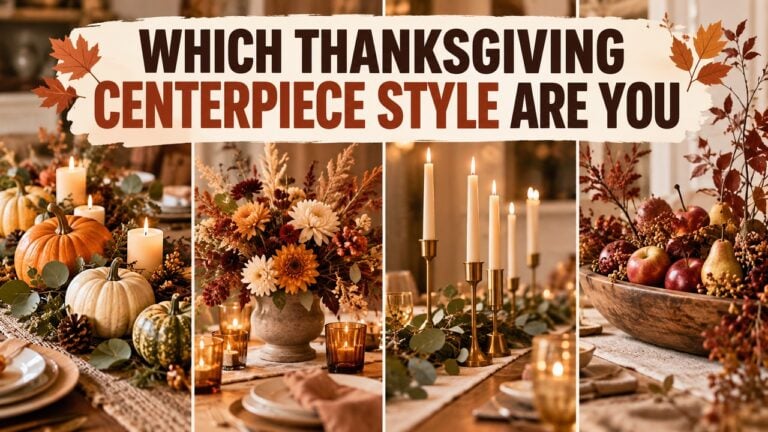 Which Thanksgiving Centerpiece Style Are You
