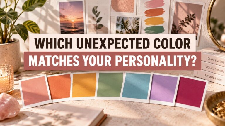 Which Unexpected Color Matches Your Personality?
